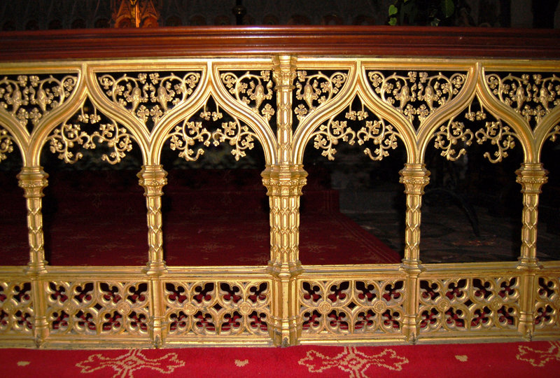 Altar Rail,Beverley Minster, East Riding of Yorkshire