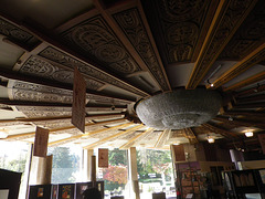 musée national d'Histoire : le plafond de la salle de rception.