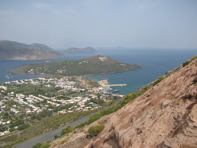 Sizilien, Liparische Inseln, Isole Eolie, Vulcano, Grand Crater