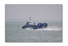 Hover Travel Island Express - on the Solent - 31.5.2013