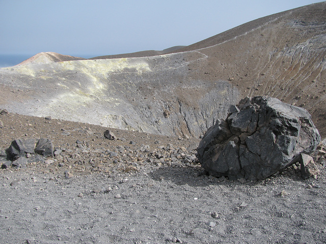 Sizilien, Liparische Inseln, Isole Eolie, Vulcano, Grand Crater
