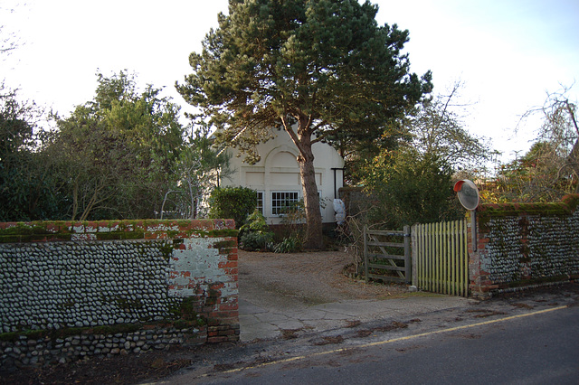 Boundary Wall. Farm Cottage. The Street. Walberswick