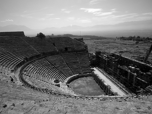 Ampitheatre at Pamukkale