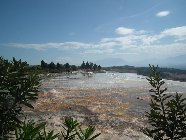 Travertines at Pamukkale, Turkey