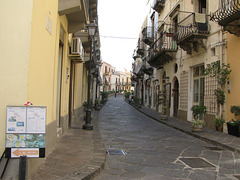Lipari Stadt Herbst 2014