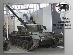 British Centurion Tank Mk 5 -Firepower - Woolwich - 25.7.2007