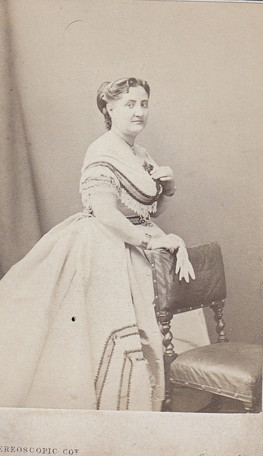 Carlotta Patti by Stereoscopic