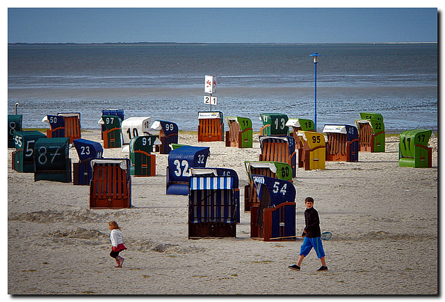 Strandleben ...... hinter Gittern {;o)