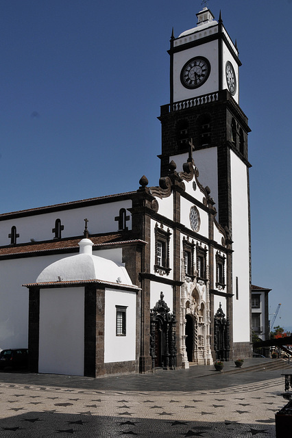 The Azores Ponta Delgado church August 2013