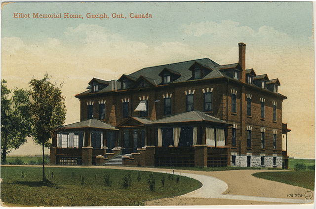 Elliot Memorial Home, Guelph, Ont., Canada