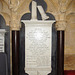 Memorial to John and Mary Soame, Beverley Minster, East Riding of Yorkshire