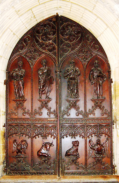 West Door, Beverley Minster, East Riding of Yorkshire