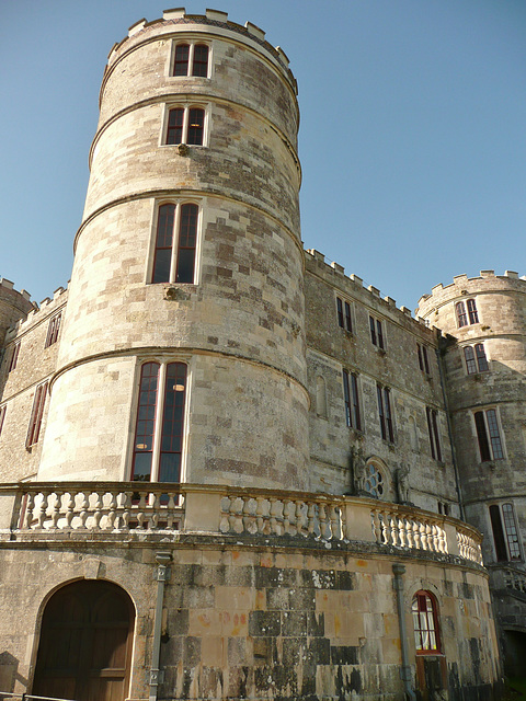 lulworth castle, dorset