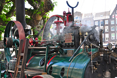 Dordt in Stoom 2012 – Steam tractor of Heinrich Lanz