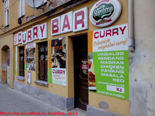 Curry Bar, Picture 2, Brno, Moravia (CZ), 2012