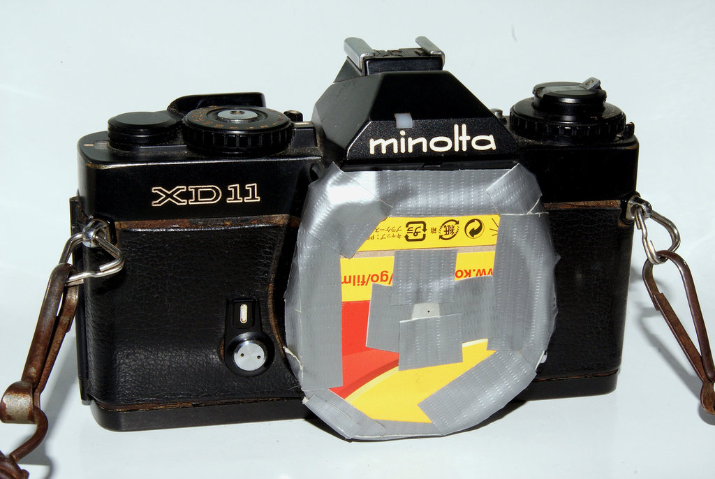 Minolta XD11 SLR Pinhole Camera