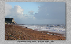 The day after the storm Seaford - Monday - 28.10.2013