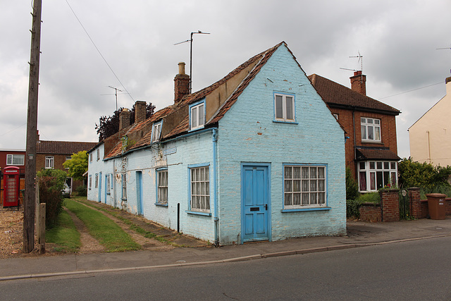 Derelict House, Whaleys Yard, High Street, Chatteris, Cambridgeshire