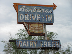 Barbaras Drive-In Rusty Burger