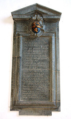 Monument to the Rev  Nicholas Simons (d1886), Bramfield Church, Suffolk