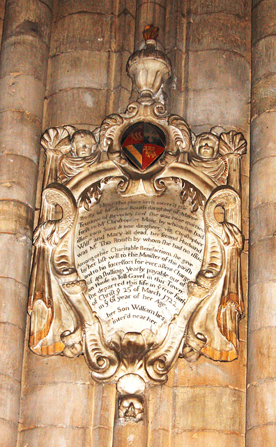 Monument, Beverley Minster, East Riding of Yorkshire