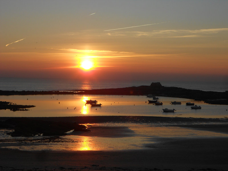 coucher de soleil