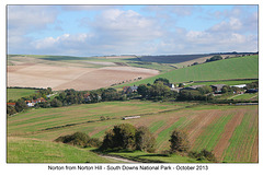 Norton from Norton Hill - 7.10.2013