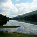 Mirrored clouds in the foothills