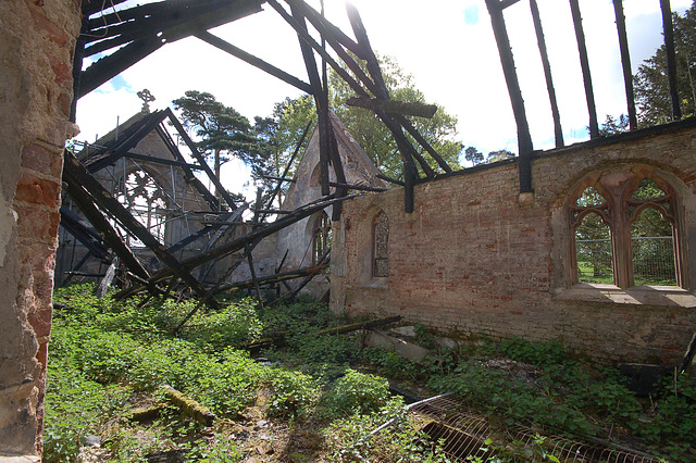 St Wandregesilius, Bixley, Norfolk (Burnt 2004)