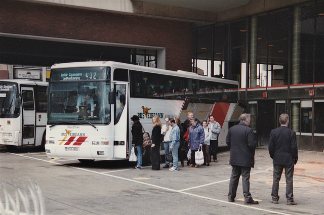 Bus Éireann VP5 (95 D 41605) at Busáras in Dublin - 11 May 1996 Bus Éireann VP5 (95 D 41605) at Busáras in Dublin - 11 May 1996