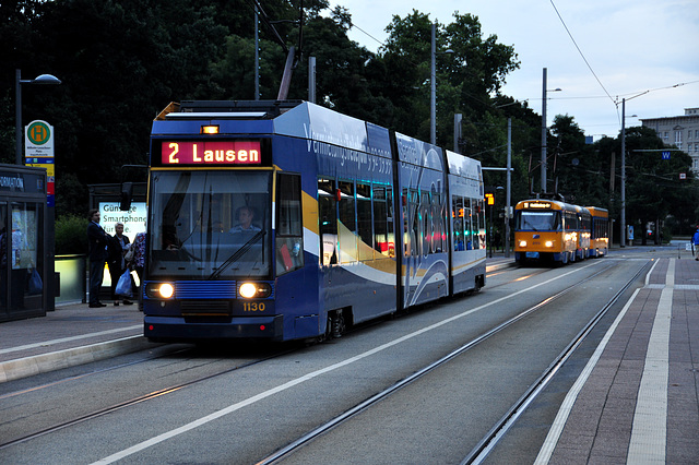 Leipzig – New and old tram