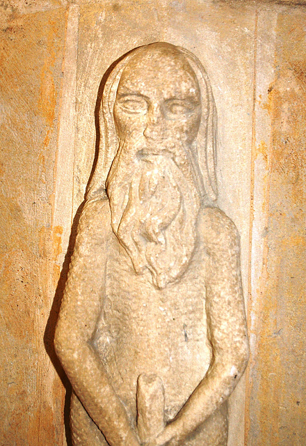 Detail of font, Waldringfield Church, Suffolk