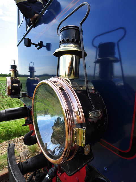 Travelling with the steam tram from Hoorn to Medemblik