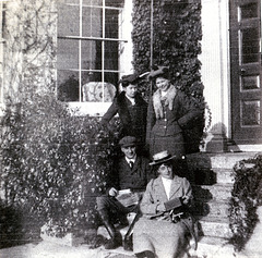 Shooting Party at Boxley House, Maidstone, Kent 1902