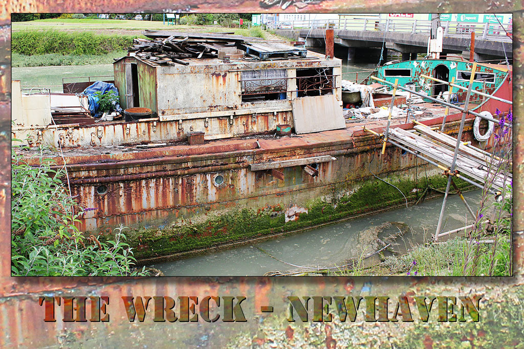 The wreck Newhaven - 14.6.2014