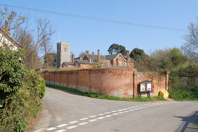 Former Rectory. Bromeswell. Suffolk