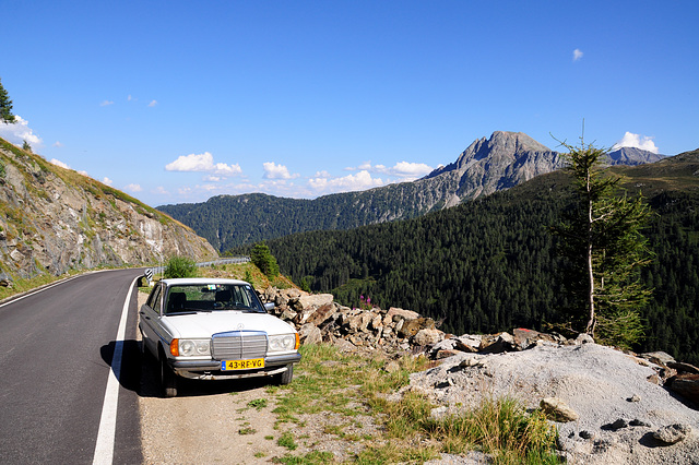 Climbing the Penserjoch