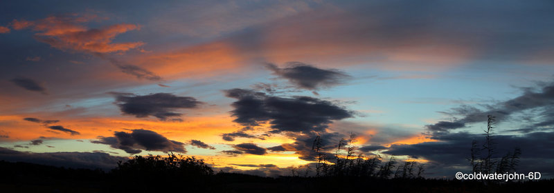 An Autumn sunset