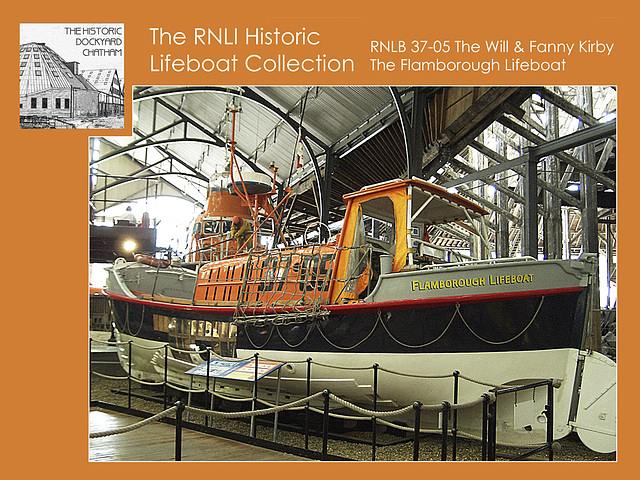 RNLI 37-05 Will & Fanny Kirby  - The Historic Dockyard - Chatham - 25.8.2006