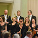 Leipzig 2013 – Nikolaikirche – Trumpet players Neil Brough, Michael Harrison and Robert Vanryne