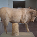 Bull statue in Museum at Olympia