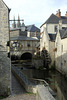 Water Mill on the River Aure at Bayeux, with Bayeux Cathedral - Sept 2010