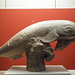 Fish statue in Museum at Olympia