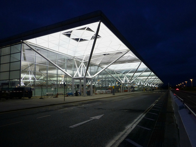 Stansted by Night - 21 October 2013