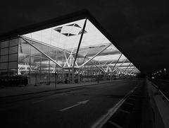 Stansted by Night (Mono) - 21 October 2013