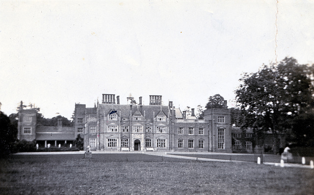 Heydon Hall Norfolk  c1930, before partial demolition