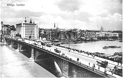 Old postcards of London – Bridge