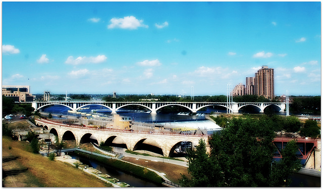 View From Guthrie Theater tower