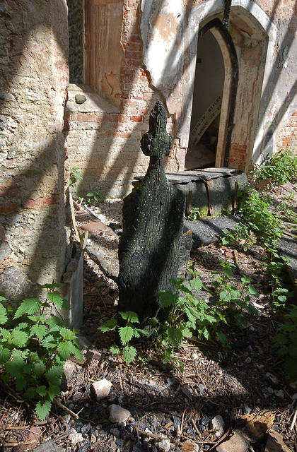 St Wandregesilius, Bixley, Norfolk (Burnt 2004)