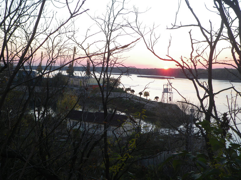 Ruse - Coucher de soleil sur le Danube, 2